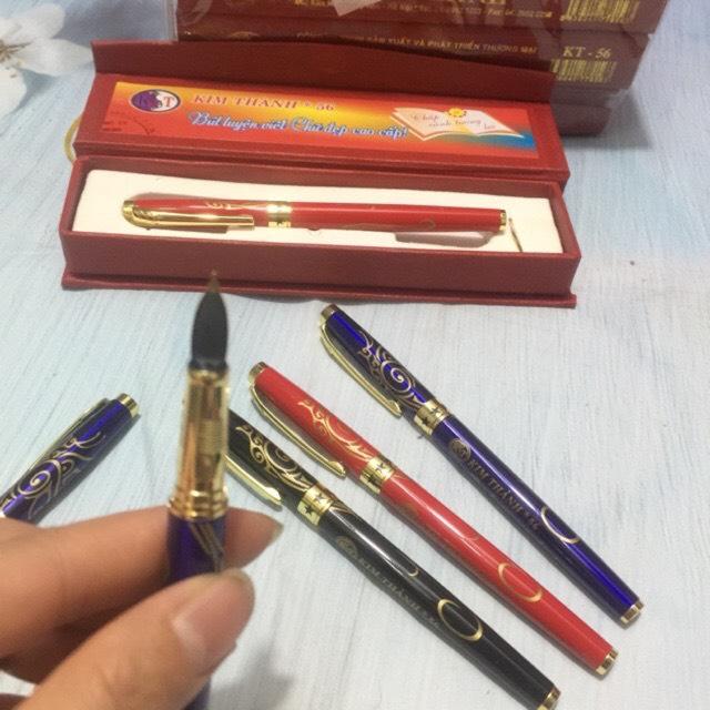 COMBO 2 Bút Máy Luyện Chữ Đẹp Kim Thành 56 Kèm Ngòi