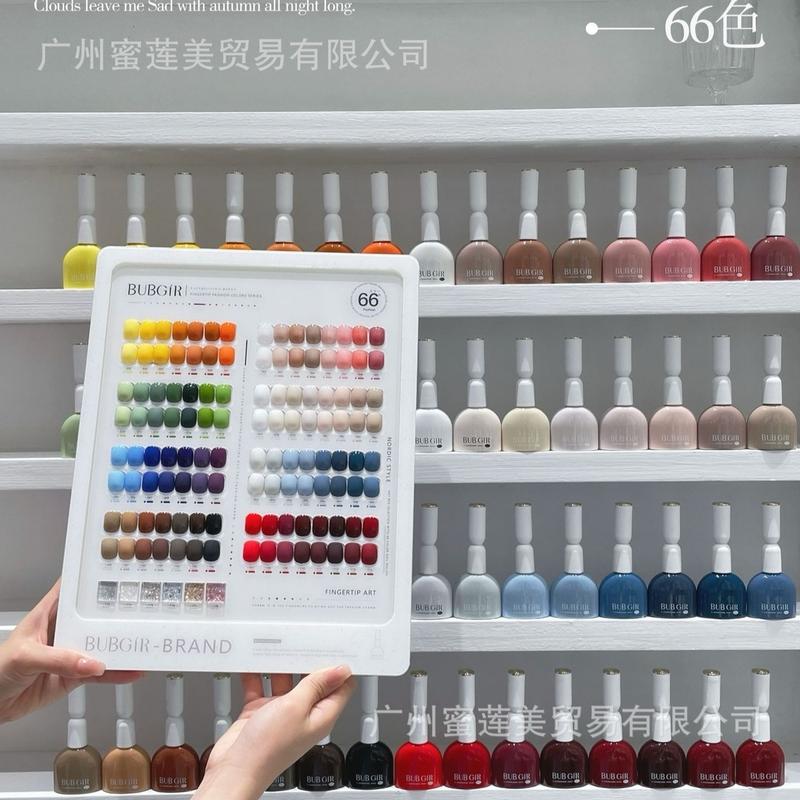 Set sơn Bubgir 66 chai ( tặng kèm bảng và basetop)