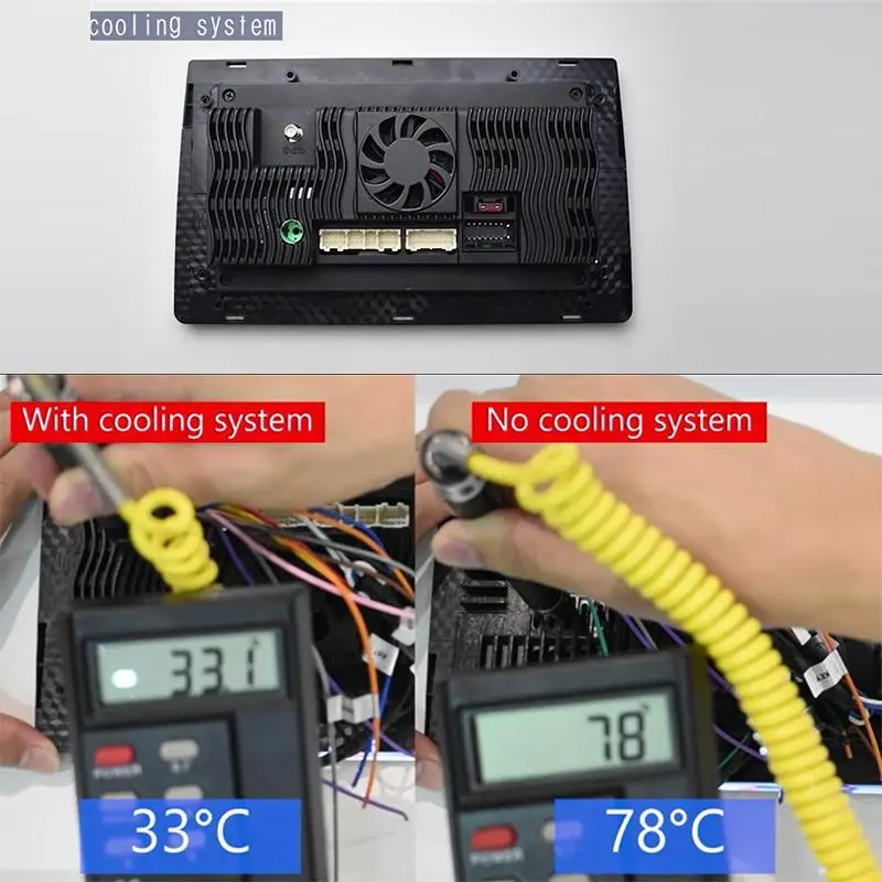 BECKY with cooling system 4G+32G IPS Screen Head Unit android 7/9/10 Inch Car Android 13 Navigasi Untuk TOYOTA Daihatsu Mitsubishi android mobil  HONDA SUZUKI Hyundai NISSAN 1