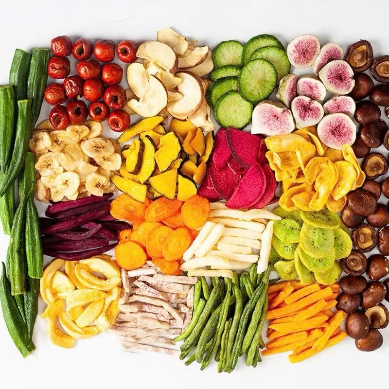 Rau củ quả sấy- món ăn vặt siêu mê