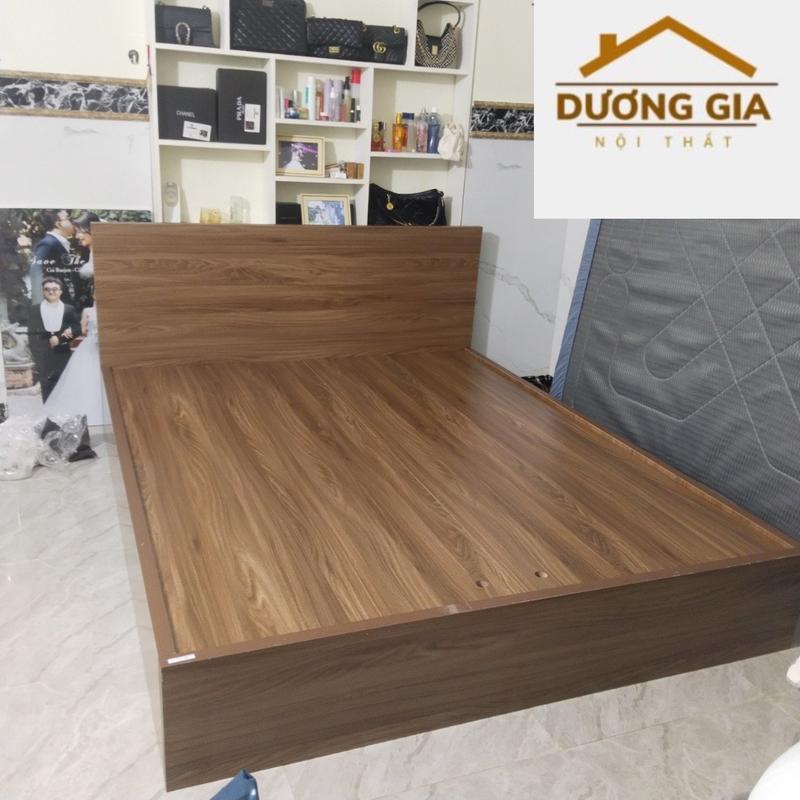 Giường ngủ, giường gỗ mdf cho gia đình, decor căn hộ, chung cư đồ  gỗ xuyên phúc 4