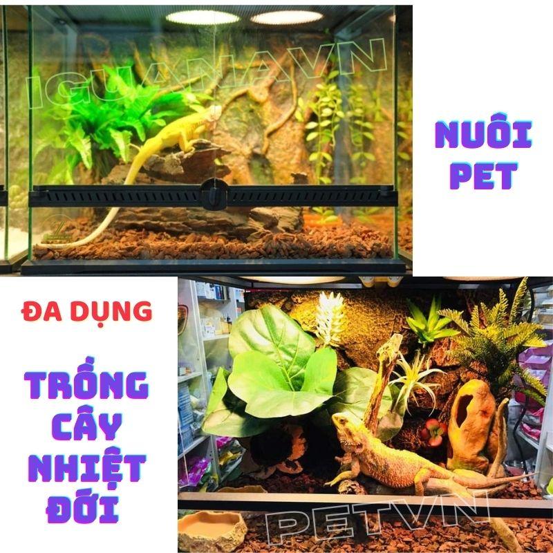 YL-09 CHUỒNG KÍNH LẮP GHÉP LỚN 90CM CAO CẤP  BÒ SÁT THÚ CƯNG BỂ HỒ RÙA RỒNG ÚC TRĂN RẮN NGUYÊN SIU 7