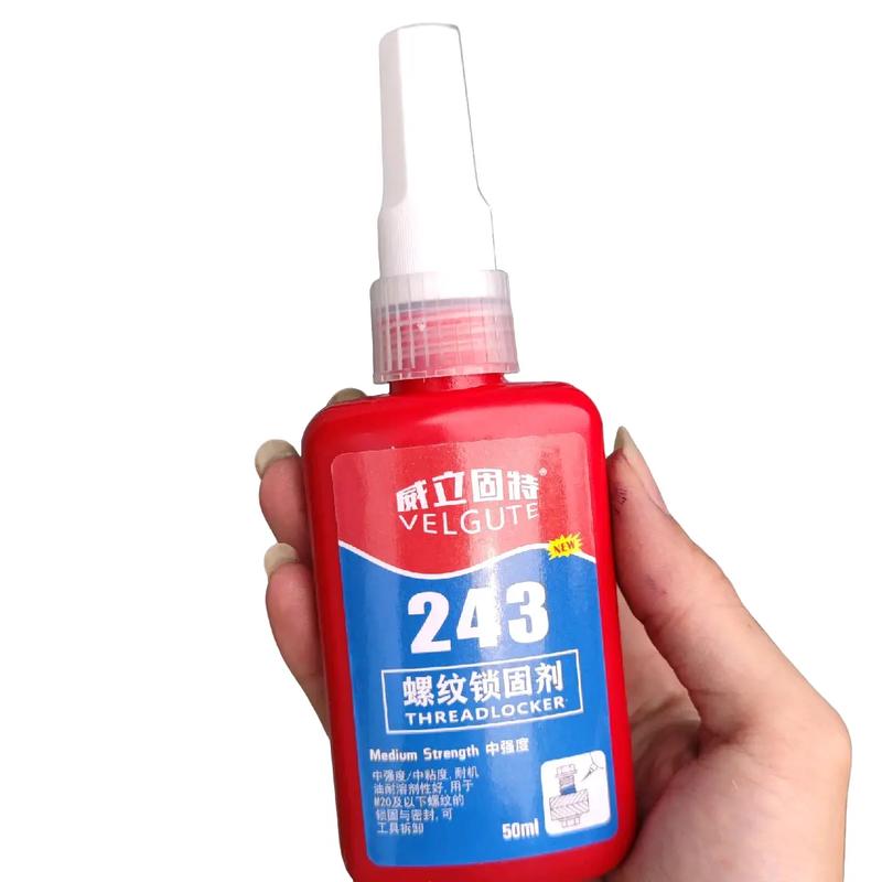 keo khóa ren ốc chai 50ml keo xanh,đỏ dán khóa răng ốc