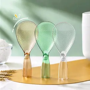 Centong Nasi Anti Lengket Transparan Tahan Panas / Sendok Nasi