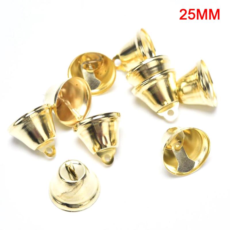 Product Introduction of 10Pcs Small Jingle Bells  Bells Christmas Tree Party Decoration DIY Craft 37