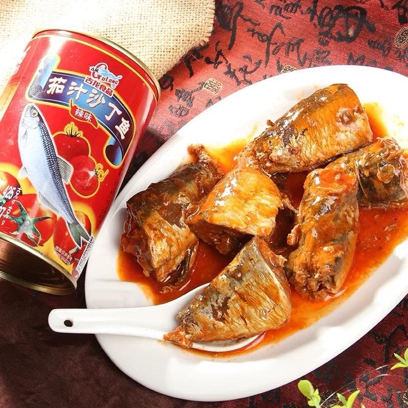 COMBO 2 LON CÁ MÒI SỐT CÀ CHUA PHÚC KIẾN VỊ CAY HIỆU CỔ LONG CAO CẤP 425G