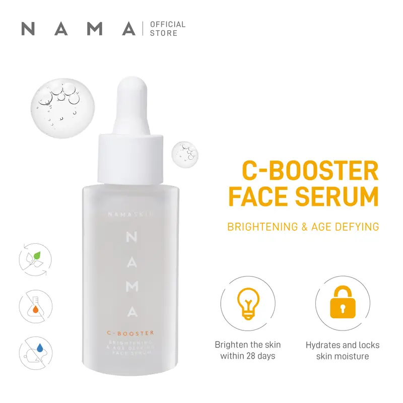 NAMA C-BOOSTER BRIGHTENING & AGE DEFYING FACE SERUM 2