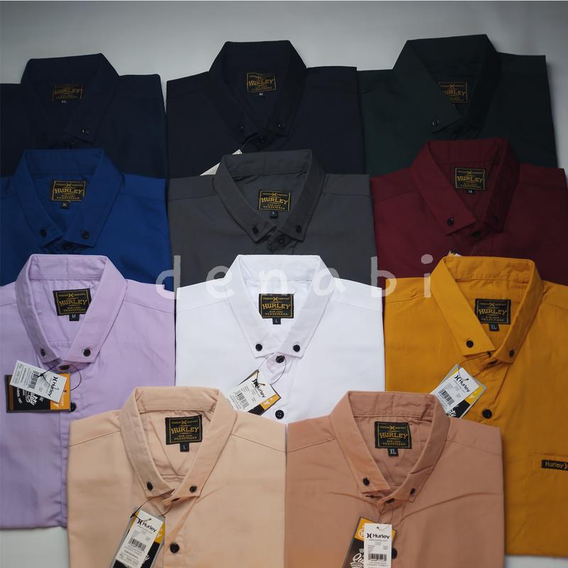 KEMEJA PUTIH POLOS LENGAN PANJANG Pria Katun 6