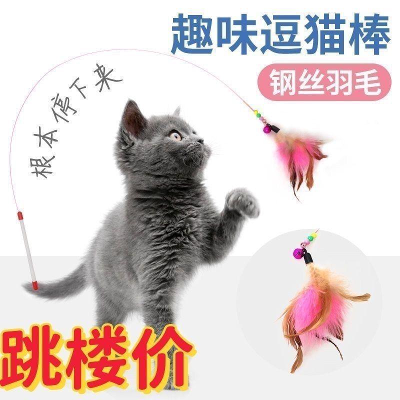 Product Introduction of Đồ Chơi Mèo, Thiết Kế Hình Mèo Vui Nhộn Dụng Cụ Hữu Ích, Có Lông Vũ Và Chuông, Que Vít Thép Siêu Dài, Đầu Trêu Chọc Mèo, Có Thể Nạp Lại, Giảm Tương Tác, Bán Chạy Trong 30 Ngày, 4931 Mảnh 9