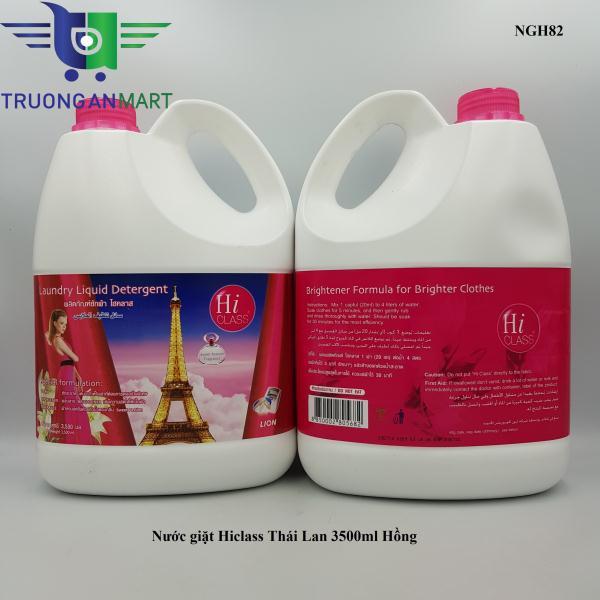 Nước giặt xả thái lan 2 in 1 hiclass can 3,5l, giá rẻ chất lượng nước  giặt  quần  áo  thái  lan  thơm  lâu nuoc  giat 0