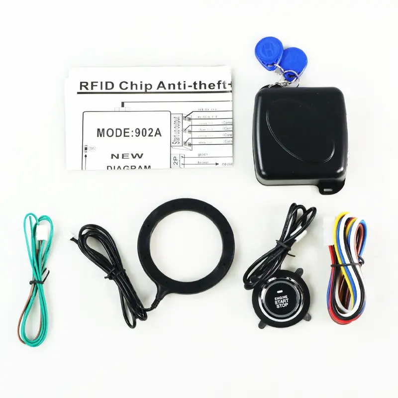 TERMURAH Push Start System Keamanan Mobil Canggih Keyless RFID  / OTOMOTIF LAINNYA/ car kabel 6