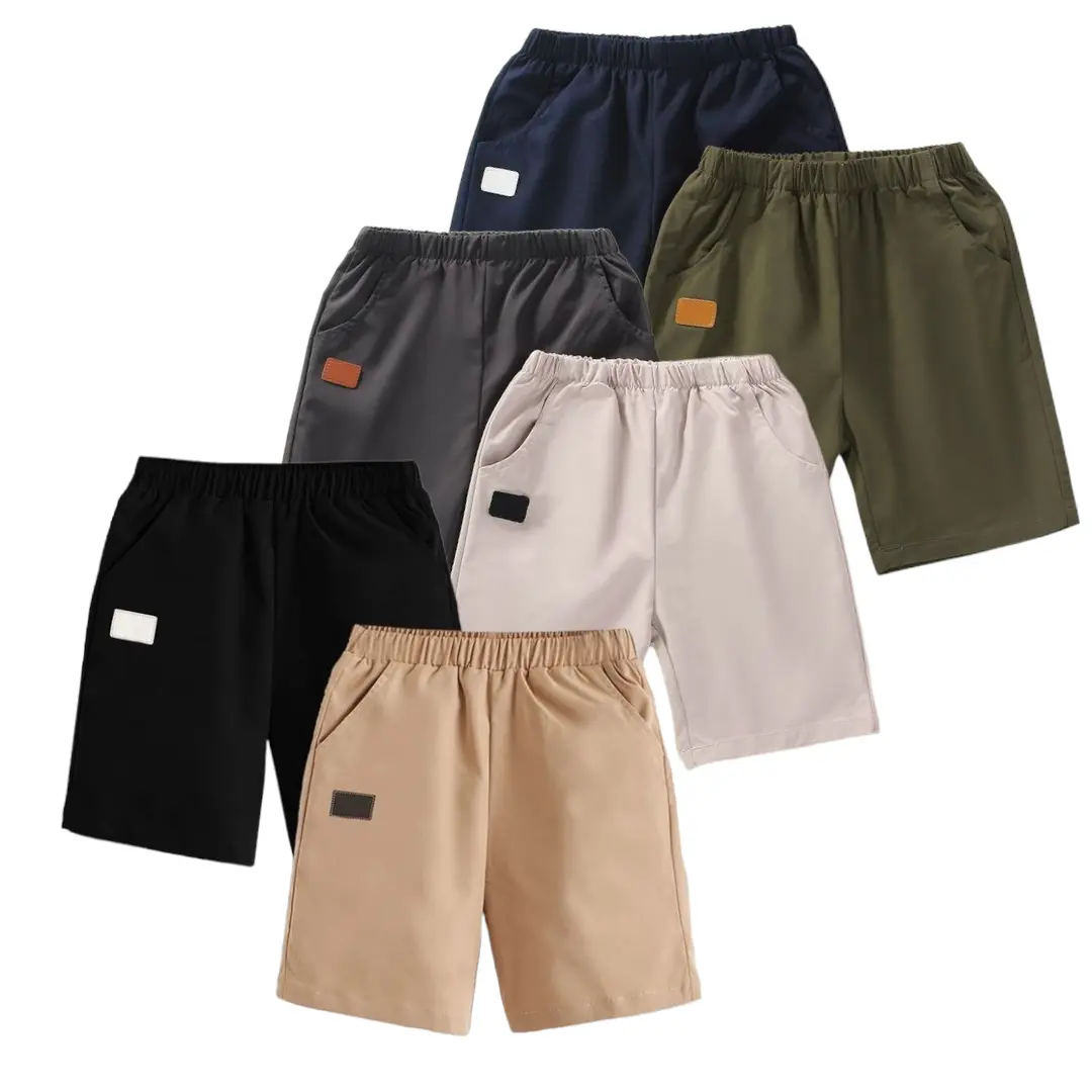 100 ribu dapat 5 chinos pendek anak laki laki usia 1-8 tahun drill premium tebal Kids Katun