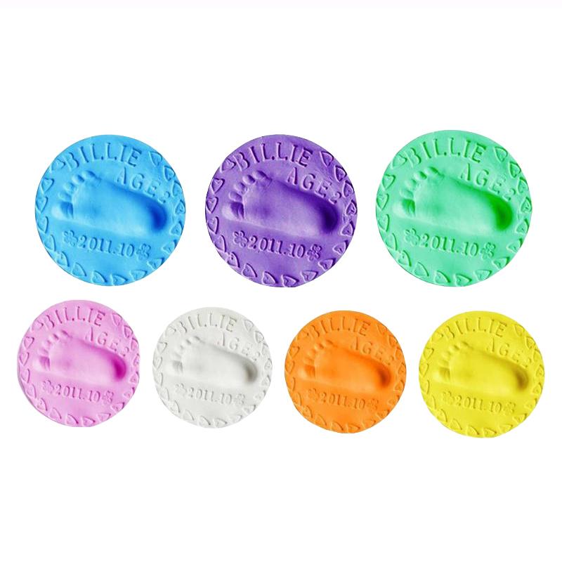 Product Introduction of Bùn Dấu Tay Và Dấu Chân, 50g mỗi túi, Vật Liệu Mềm, Lông Mịn, Thích Hợp Để Tự Làm Cho Em Bé, Chạm Tay Và Dấu Chân, Cho Trẻ Sơ Sinh, 32
