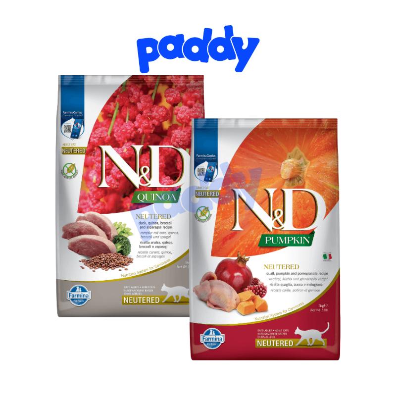 [1kg] Hạt Mèo N&D Farmina Không Ngũ Cốc (Ý) 3