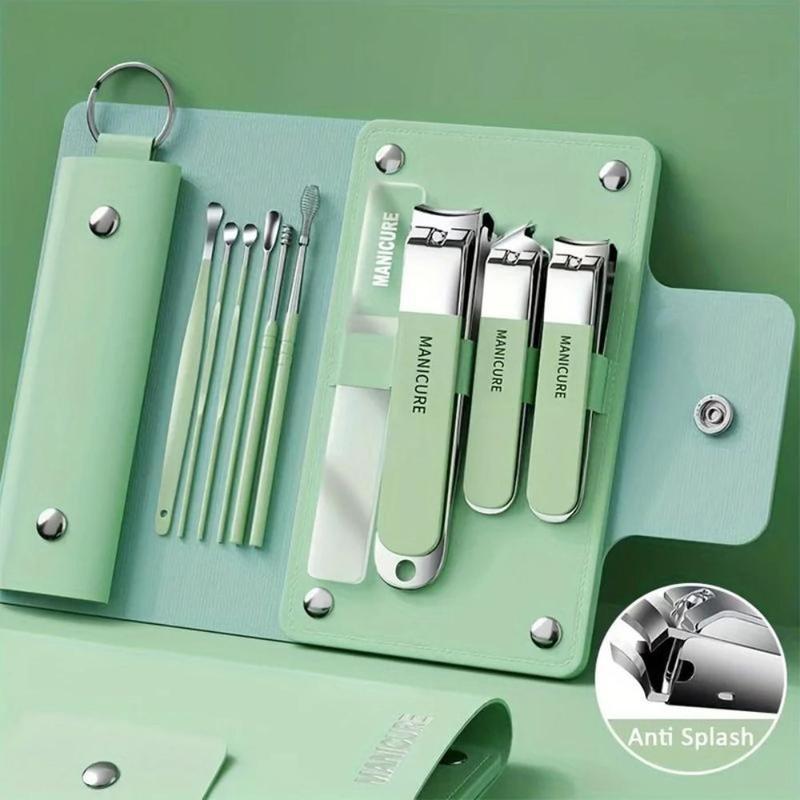 Durable Stainless Steel Nail Clippers Set Multifunctional Dead Skin Pliers Nail Trimming Tools Portable Nails Manicure Tools 4