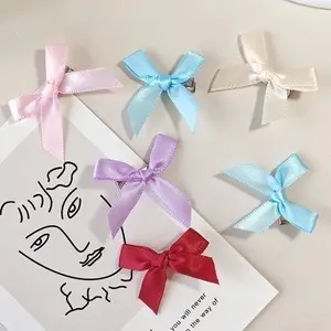 JEPIT PITA H701 1 PCS JEPIT BASIC ALA JENNIE POLOS MINI SIMPLE COQUETTE SATIN SILK \ HAIRPIN