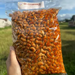 1 KG MAKARONI BANTET PEDAS JERUK - 100% TIDAK KERAS Camilan Food