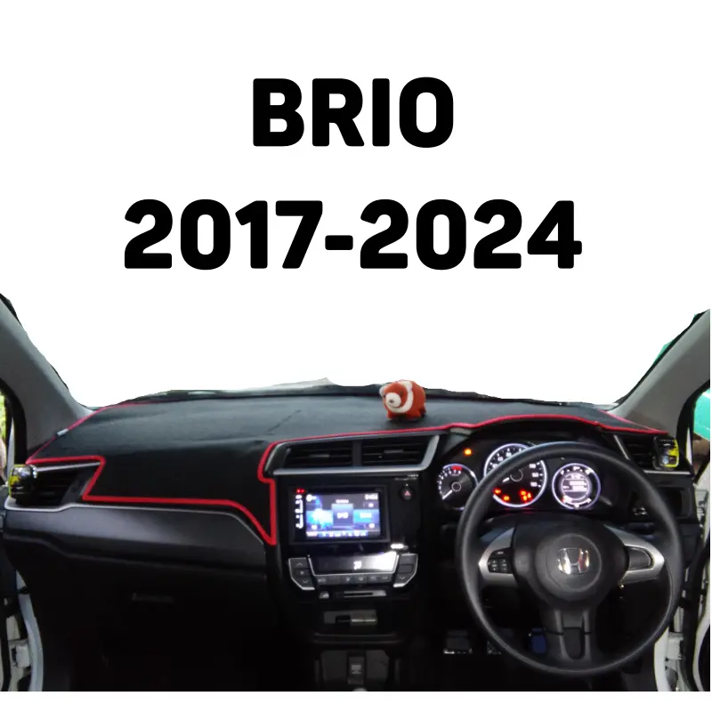 COVER DASHBOARD MOBIL NEW BRIO 2017 - ALAS KARPET PELINDUNG DASBOR HONDA SATYA RS 2018 2019 2020 2021 2022 2023 2024 Car