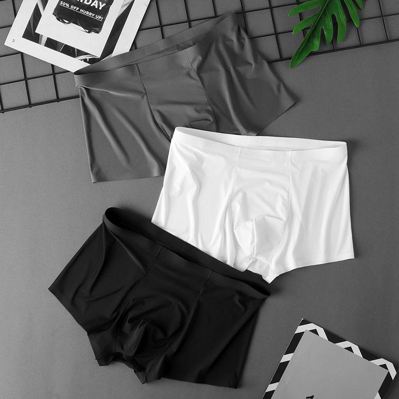 Product Introduction of Combo quần lót nam đúc su nhật bản,quần sịp nam thun lạnh boxer mềm mịn co giãn đàn hồi XM7 Menswear Quần Boxer 6