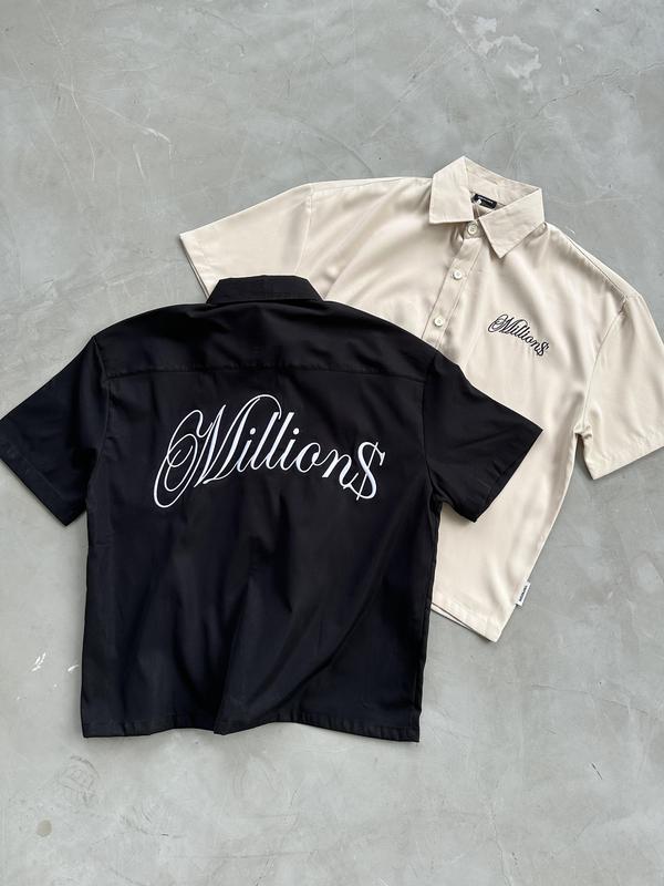 Áo Sơ Mi Form Boxy Millions INSOMNIA Unisex Nam Nữ Local Brand - TS025 3