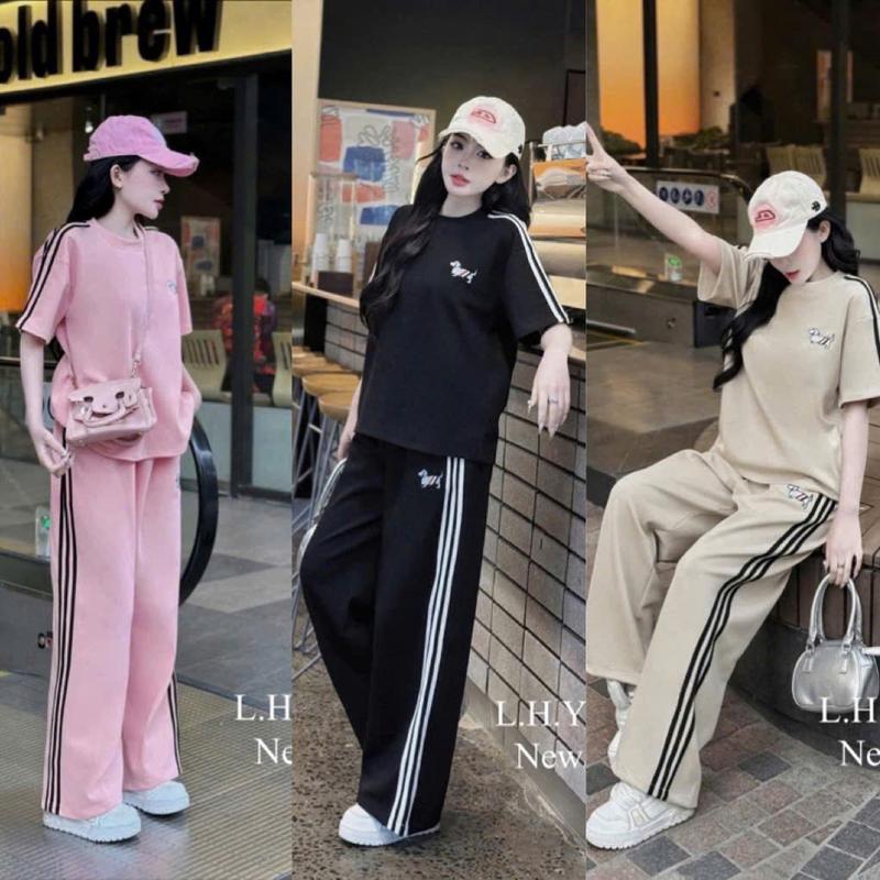 Sét Bộ Thụng Phối Rót Nổi Hoạ Tiết Thêu Nổi Đẹp Chất Umi Sốp Dầy Dặn Dành Cho Nữ Mặc Hè Thu Sang Chảnh by T.LINH STORE 68