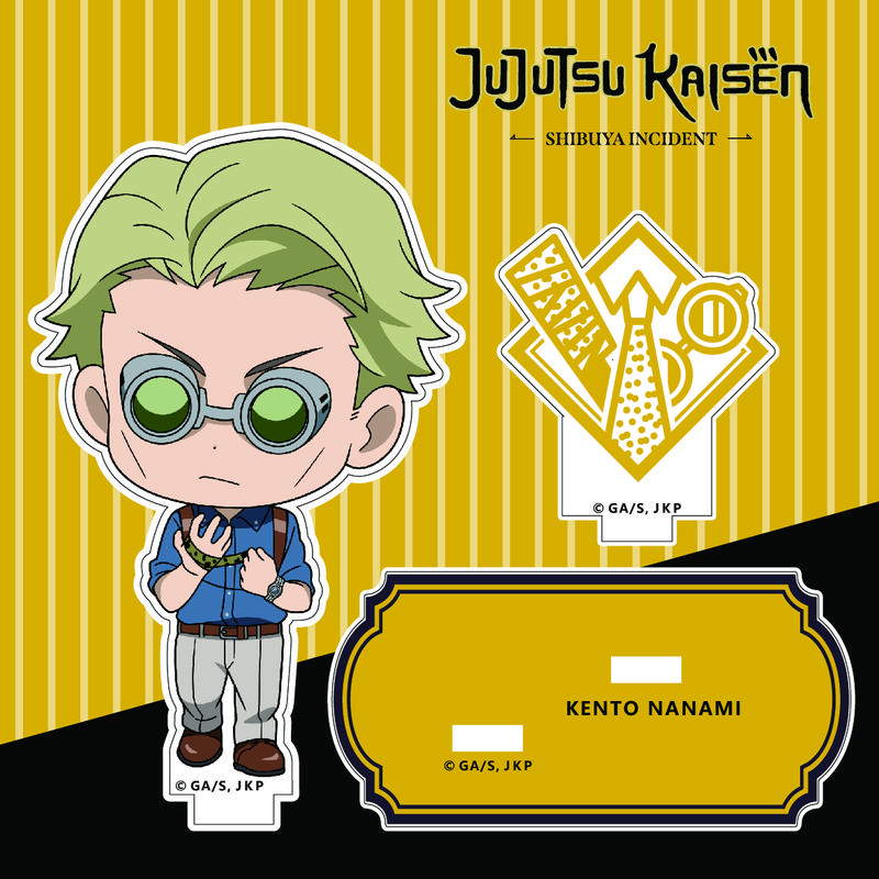 Mô Hình Standee Jujutsu Kaisen Acrylic Chibi | Toji Fushiguro, Ryomen Sukuna, Kento Nanami, Nobara Kugisaki, Yuji Itadori, Satoru Gojo P1 & P2, Geto Suguru | Anime Figure Decor Để Bàn, Trang Trí Góc Học Tập, Phòng Ngủ, Quà Tặng Fan JJK 3