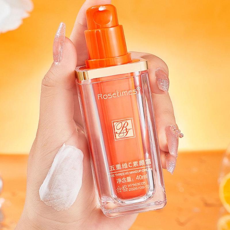 Product Introduction of 【Buy 1 Take 1】VC Makeup Primer Moisturizing Primer Blemish Waterproof Long-lasting Oil Control Primer 40ml*2pcs 21