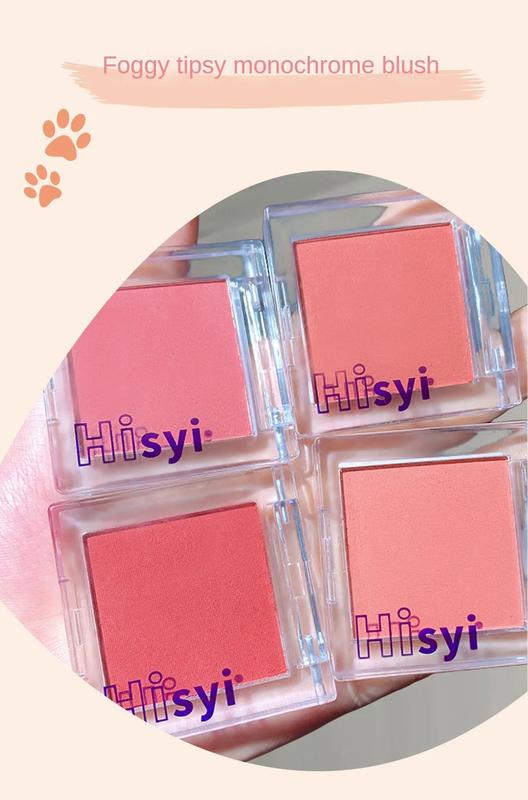 Product Introduction of Korea Monochrome Blush Peach Rose Pink Cheek Tint Powder Natural Lating Matte Face Makeup Red Contour Shadow Palette Cosmetics 40