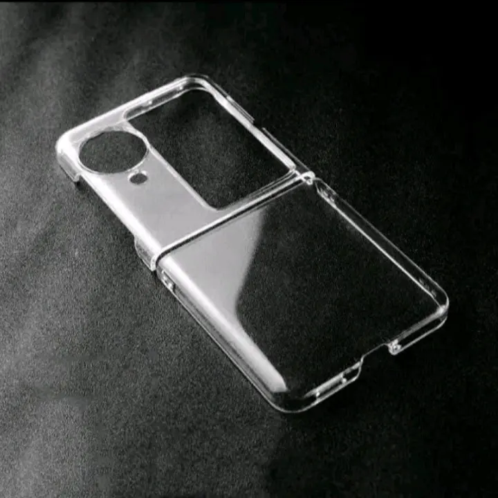 OPPO FIND N3 FLIP CASE BENING HARDCASE CASE TRANSPARAN CASE BENING