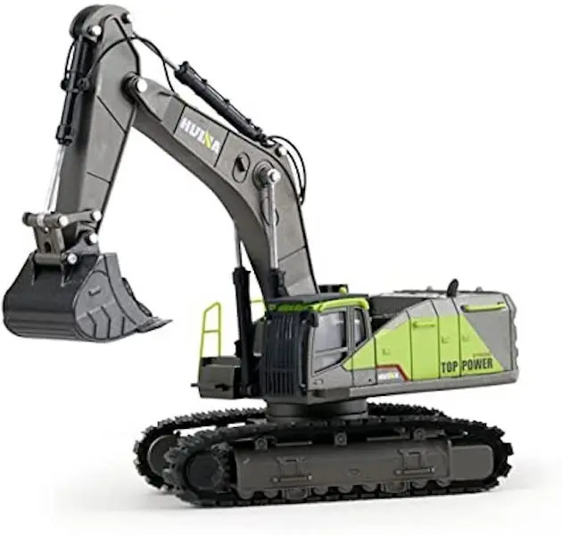 HUINA 1721 PROFESSIONAL EXCAVATOR MODEL DIECAST METAL 1/50 SCALE 3