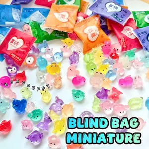 MOMOCUPPY blind bag super mini miniature resin pajangan lucu