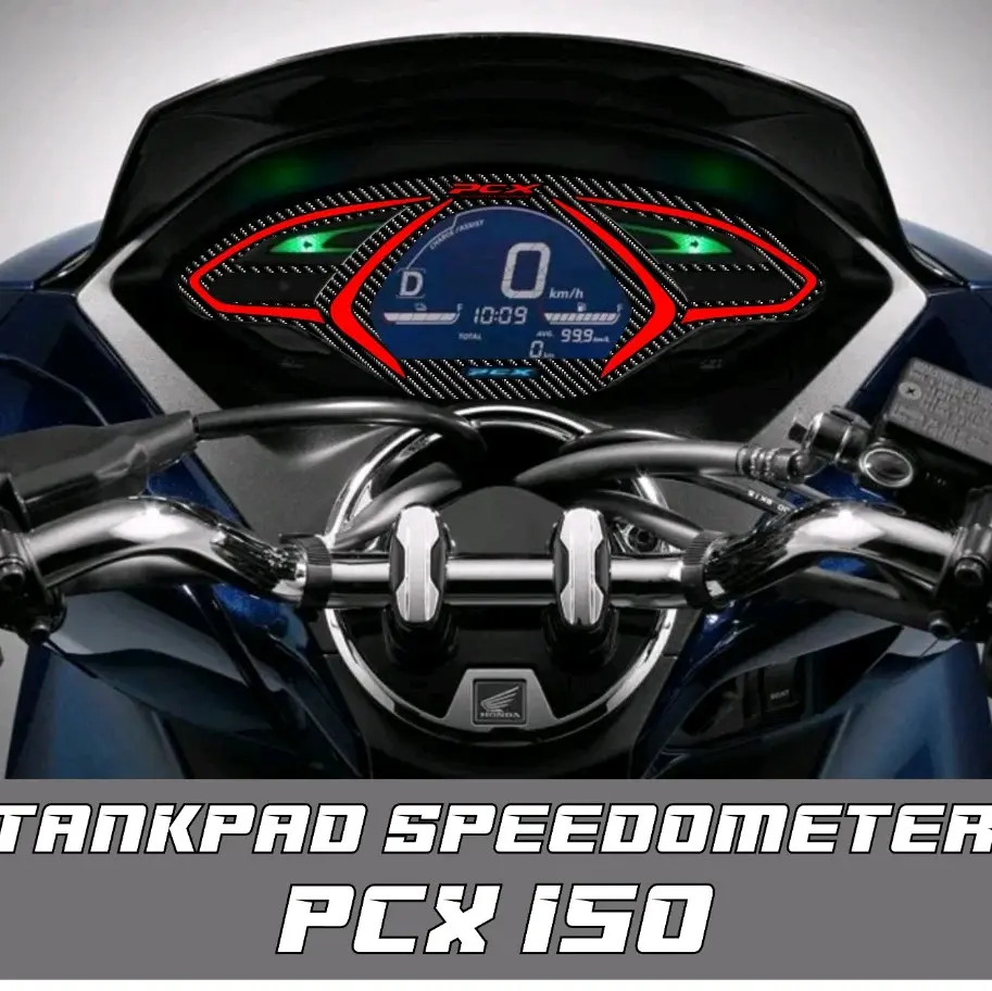 stiker pelindung spidometer honda pcx 150 timbul resin semua ready bisa cod