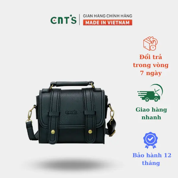 Túi đeo chéo nữ CNT TĐX74 thời trang vintage