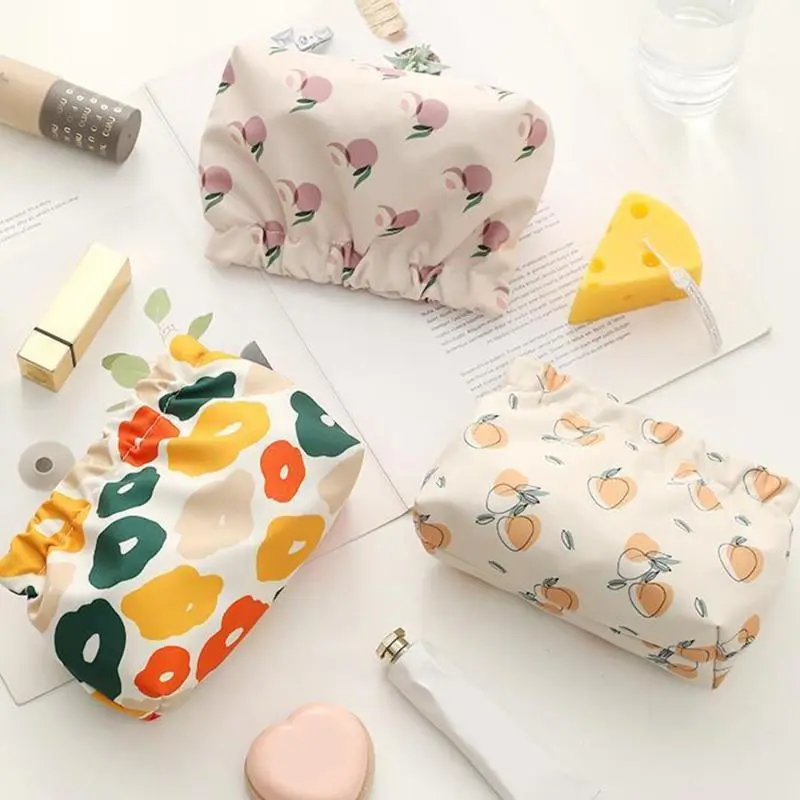 FreeHummingbird # Polyester Women's Mini Lightweight Waterproof Cosmetic Bag Portable Key Lipstick Storage Bag