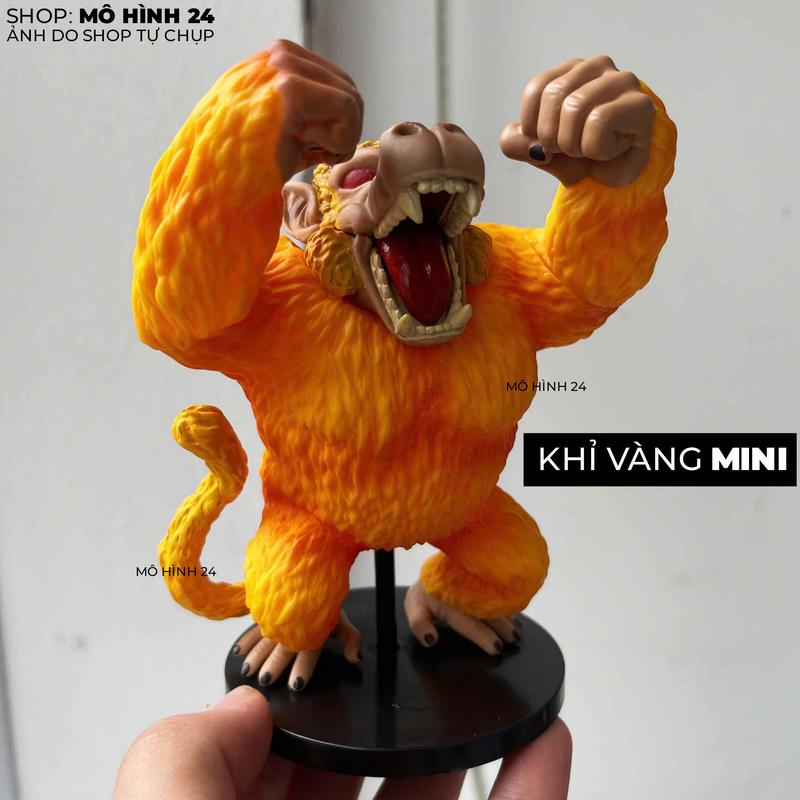 [SIZE NHỎ] Mô hình khỉ vàng mini cao 14cm Oozaru Dragon ball super saiyan huyền thoại Legend goku Ichiban GT Tamashii