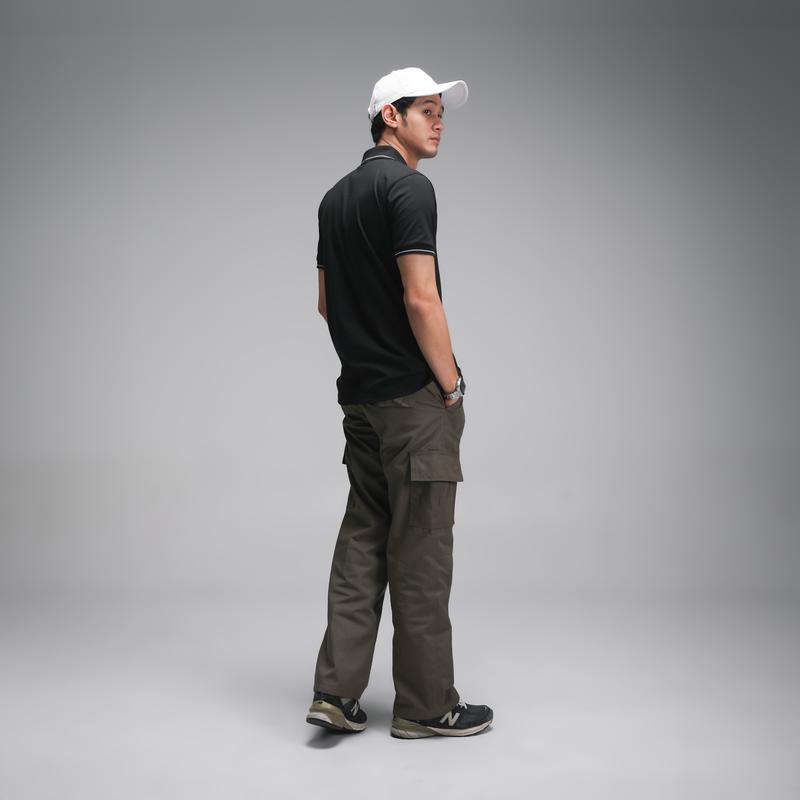 JB Polo Shirt Black Stripe 4