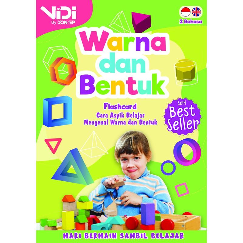 Kartu Belajar Anak - VIDI FLASHCARD - Kartu Edukasi Edukatif  Balita 6