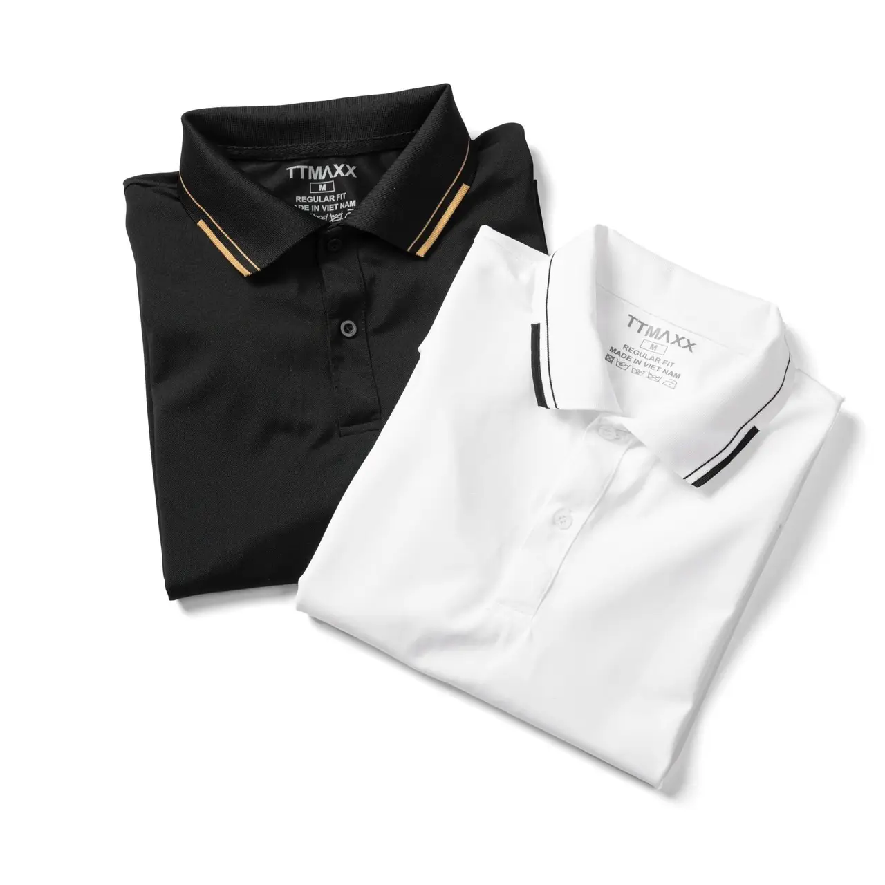 [AP01]Áo polo Nam TTMAXX vải cá sấu Gai mềm viền mới , có Cổ , Gắn Tay Menswear Top Shirt Ngắn Tay