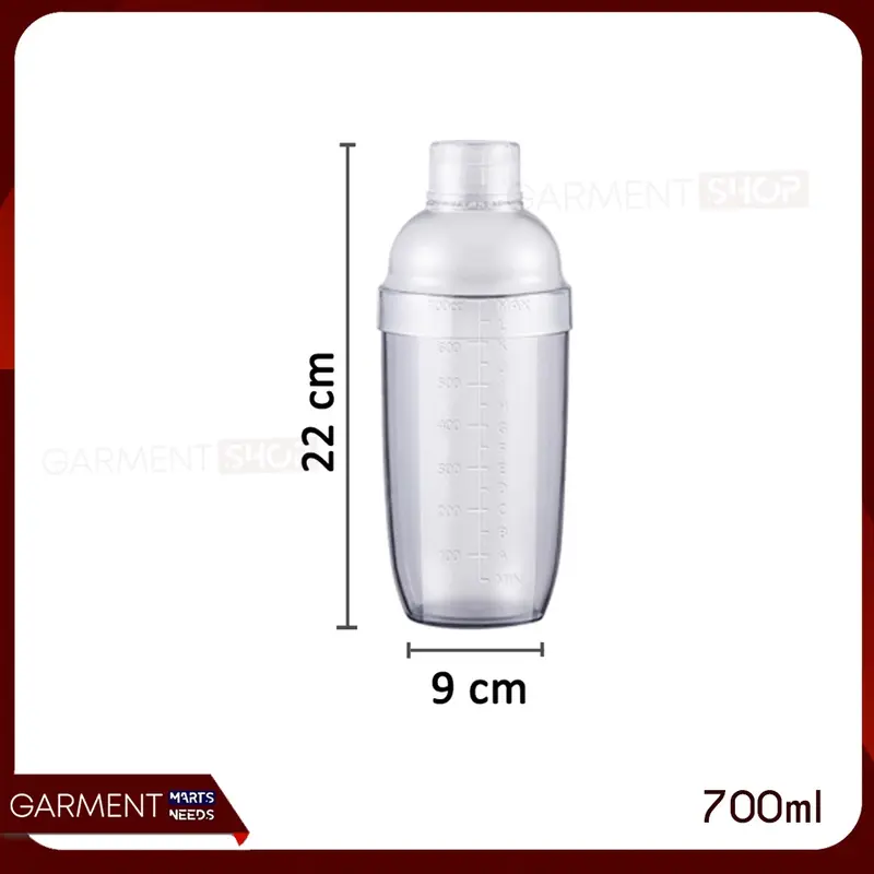 [TERLARIS] - Shaker Botol Plastik Pengocok Minuman Cocktail 350ml 530ml 750ml Alat Bar Barista Bartender Tools 8