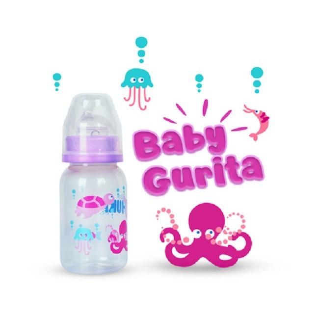 Botol Susu Huki Dot Gepeng/ Baby Huki Orthodontic nipple round PP Bottle 120ML 240ML 3