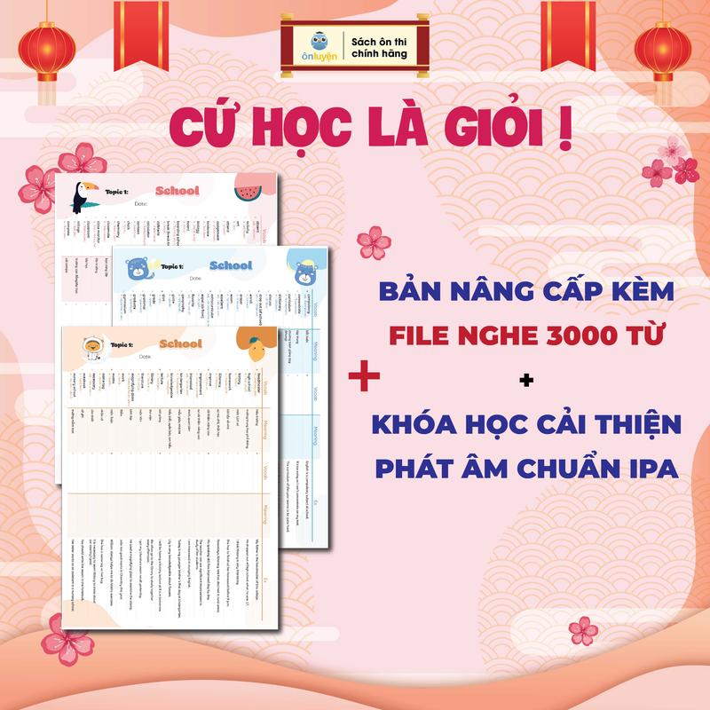 Set 150 tờ TAKENOTE 3000 từ vựng Tiếng Anh theo chủ đề thông dụng nhất - Nhà sách Ôn luyện