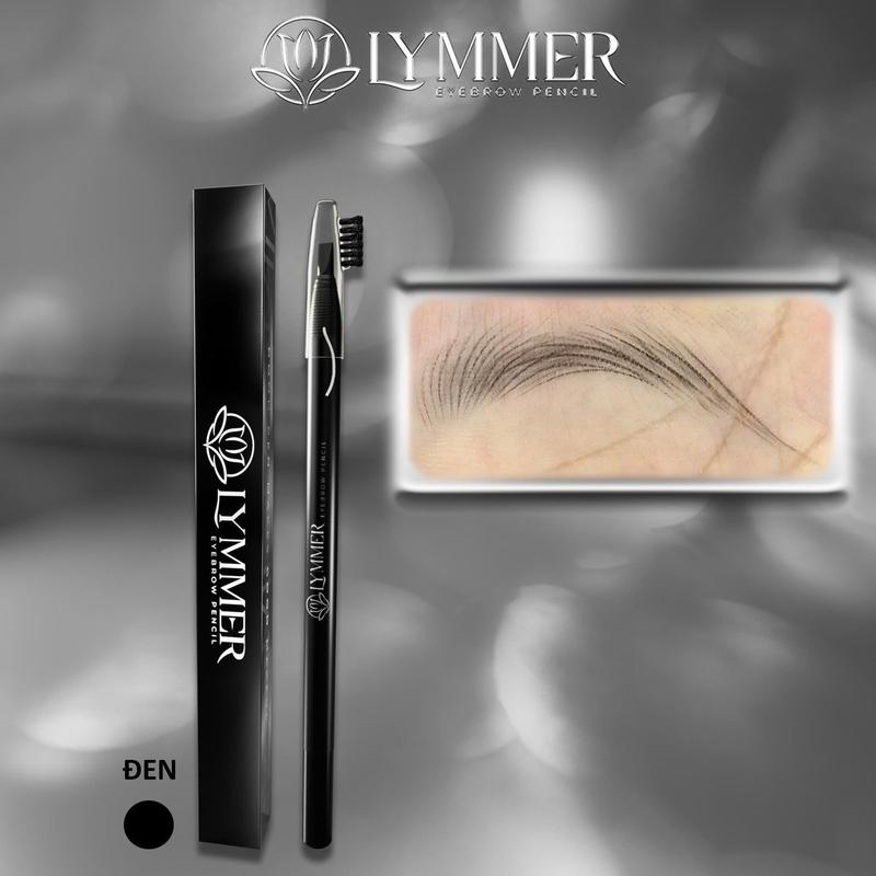 LYMMER Bút Chì Xé Kẻ Vẽ Dáng Lông Mày Màu Nâu Đen SonaLy Cosmetic Thiết Kế Tiện Lợi Dễ Sử Dụng Duy Trì Sắc Nét Toàn Ngày