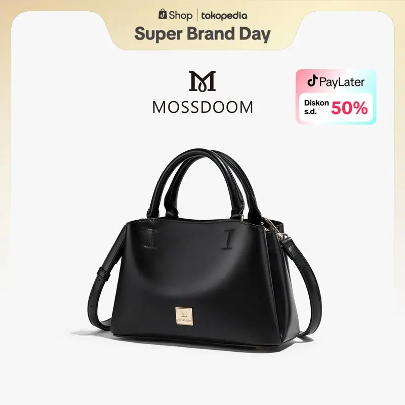 MOSSDOOM Tas Wanita Solene Bag Elegan Hand Bag Selempang Klasik Wanita