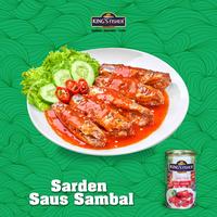 Gambar King's Fisher Sarden mini saus sambal Makanan Kaleng 155 g kings fisher dari Kingsfisher Kota Administrasi Jakarta Utara 2 Tokopedia