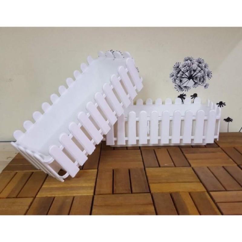  Chậu trồng cây kiểu hàng rào -bằng nhựa,nhiều size 