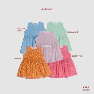 An-Naml Kids - Kyra Dress - Dress Anak Perempuan Usia 2-6 Tahun