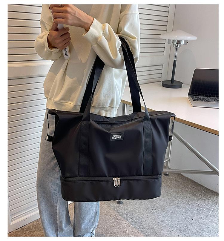 Product Introduction of Sports Workout Travel Handbag, Short Distance Lightweight Water-Proof Bag, Shoe Bag, New Portable Trolley Case, Large-Capacity Luggage Bag, Storage Gym Bag 8