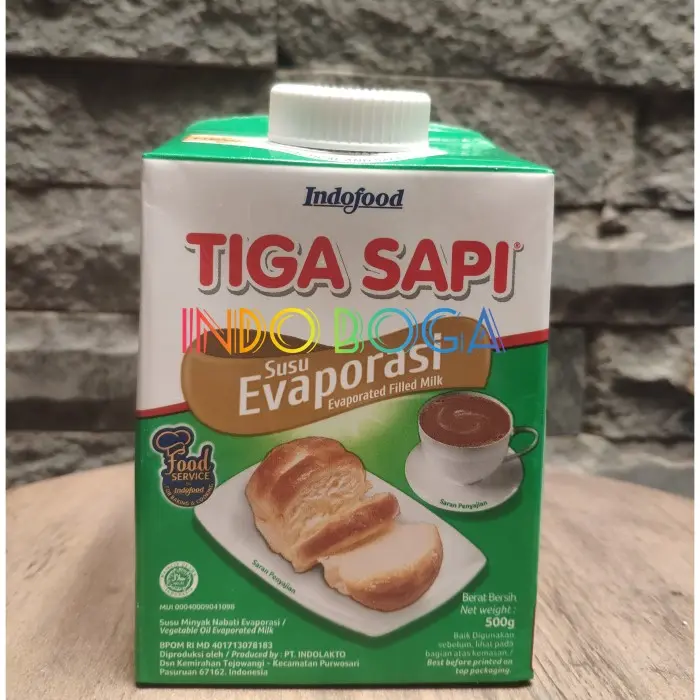 tiga sapi susu evaporasi 500 gram