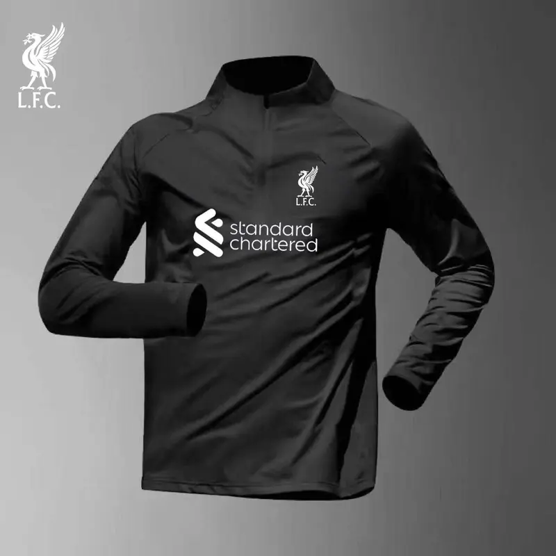 Trang Phục Tập Luyện Real Madrid, Dành Cho Nam, Lưới Và Thoáng Khí, Đồng Phục Bóng Đá, Áo Thể Thao Có Khóa Kéo, Nhanh Khô, Dài Tay, Madrid Cùng, Ngày Phát Hành: 2023 / 24 Top Sport 1