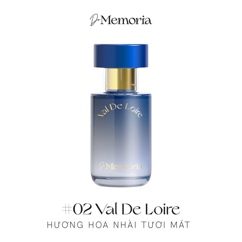 Nước Hoa Nữ Thơm Lâu Hương Hoa Nhài Tươi Mát - De Memoria Val De Loire #02 (30ml) Perfume Women
